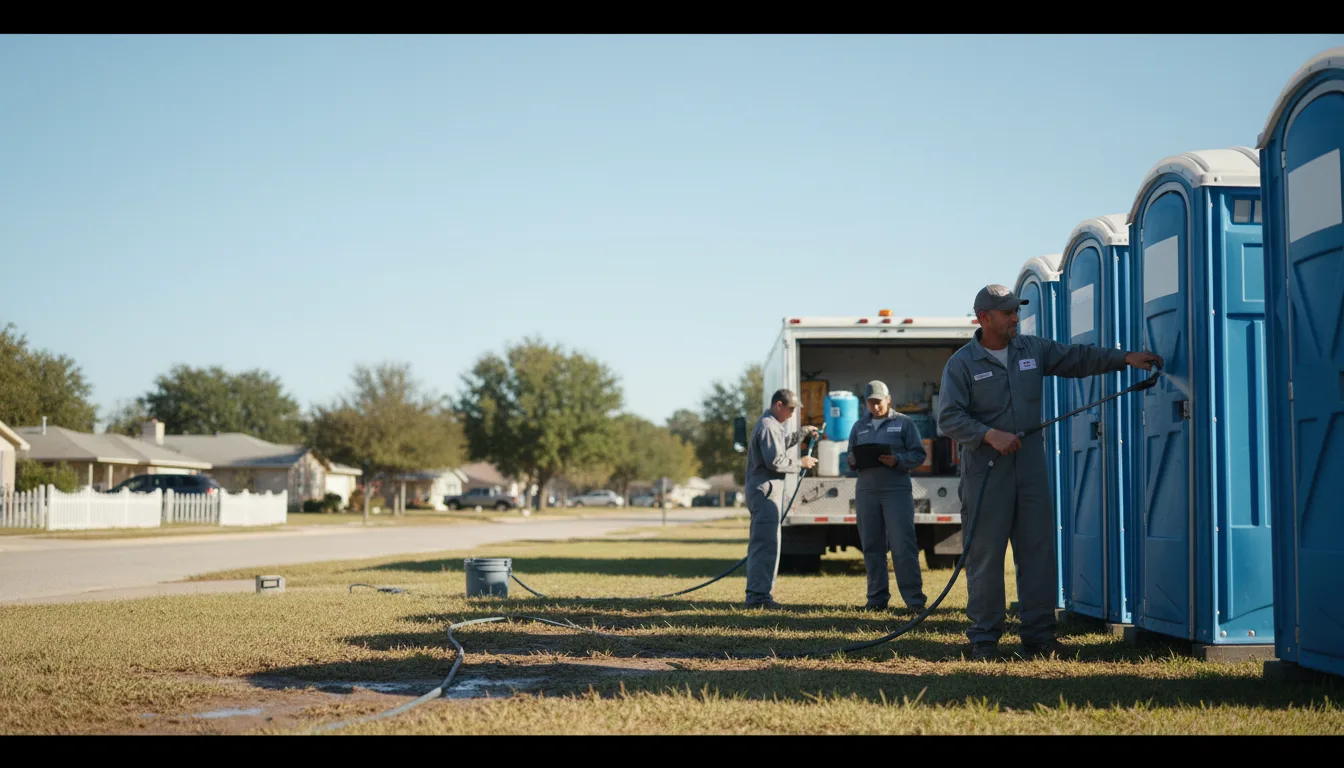 Long-Term Portable Toilet Rental in Curtis, AR near me